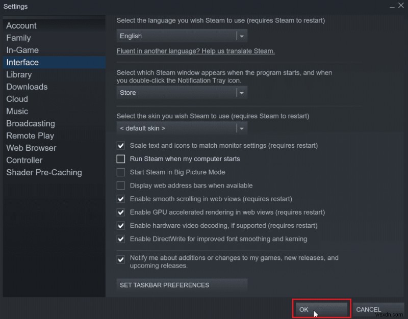 วิธีทำให้ Steam ปิดการใช้งานการอัปเดตอัตโนมัติ 