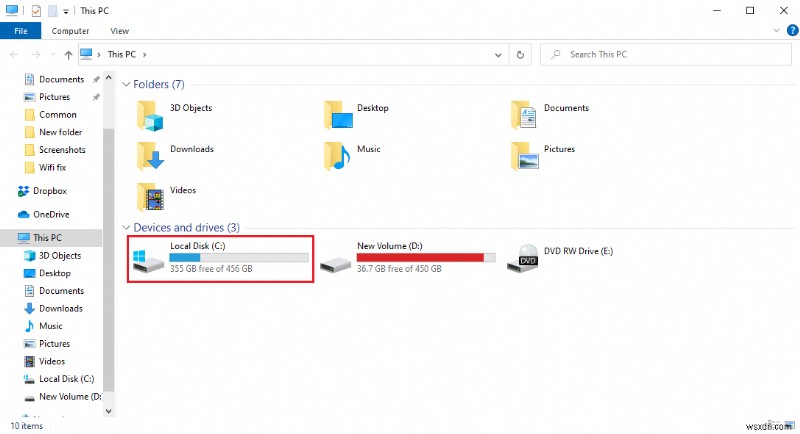 แก้ไขรหัสข้อผิดพลาด 0x80070456 0xa0019 ใน Windows 10
