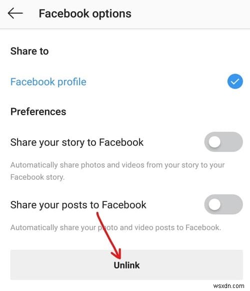 ইন্সটাগ্রাম থেকে ফেসবুকে ফটো শেয়ার করতে অক্ষম ঠিক করুন
