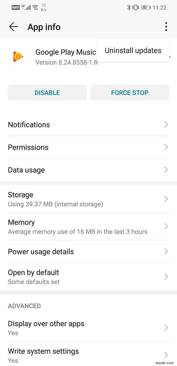 গুগল প্লে মিউজিক ক্র্যাশ হচ্ছে ঠিক করুন