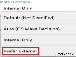 วิธีบังคับย้ายแอปไปยังการ์ด SD บน Android