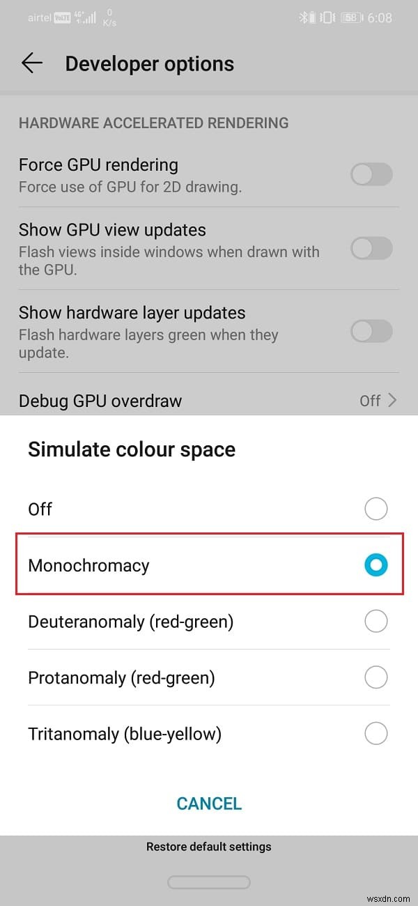 วิธีเปิดใช้งานโหมดสีเทาบน Android