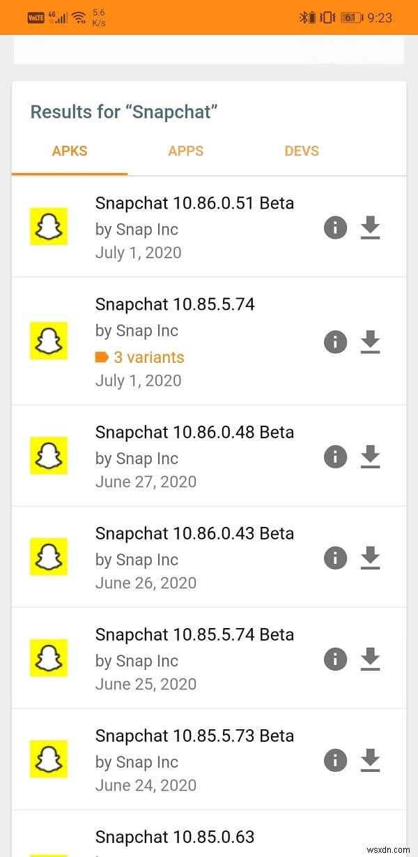 แก้ไข Snapchat ล่าช้าหรือปัญหาการหยุดทำงานบน Android