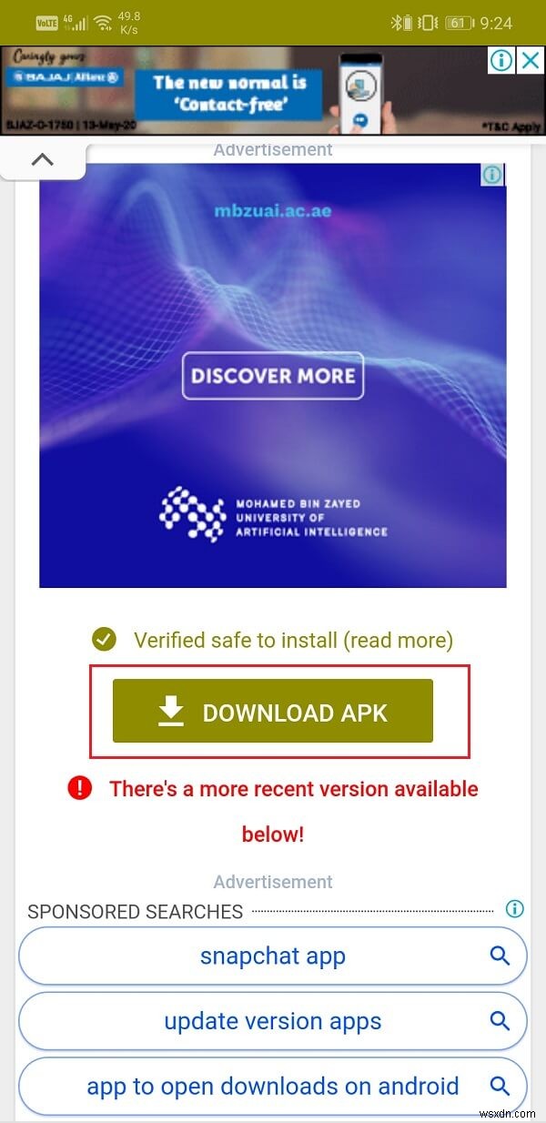 แก้ไข Snapchat ล่าช้าหรือปัญหาการหยุดทำงานบน Android