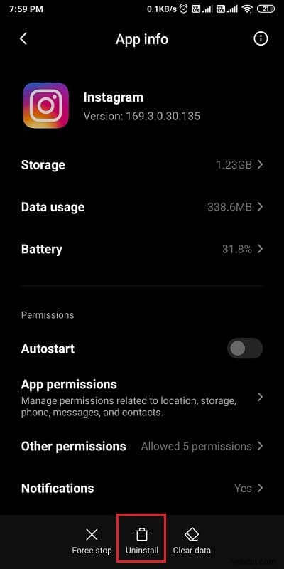วิธีแก้ไข Instagram หยุดทำงาน