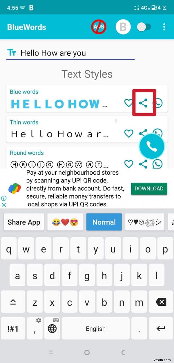 วิธีเปลี่ยนรูปแบบแบบอักษรใน WhatsApp
