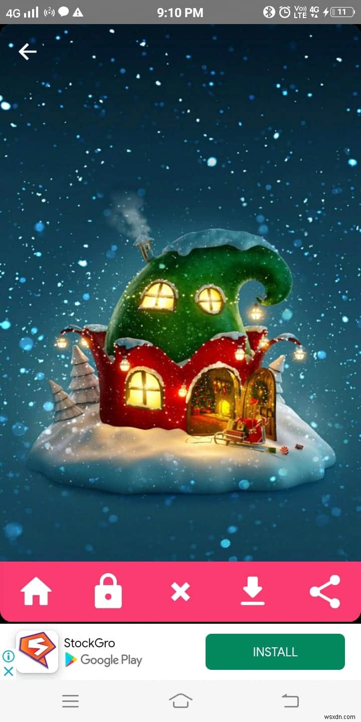 แอพวอลเปเปอร์คริสต์มาสฟรี 15 อันดับแรกสำหรับ Android