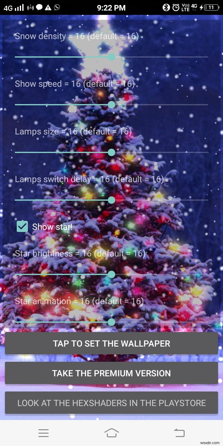 แอพวอลเปเปอร์คริสต์มาสฟรี 15 อันดับแรกสำหรับ Android