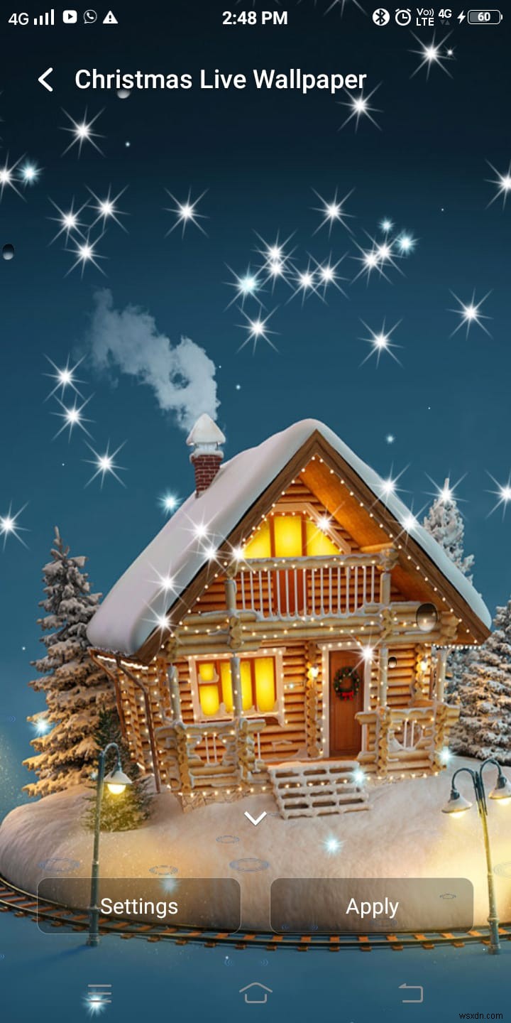 แอพวอลเปเปอร์คริสต์มาสฟรี 15 อันดับแรกสำหรับ Android