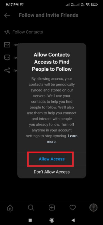 วิธีหาคนบน Instagram ด้วยหมายเลขโทรศัพท์