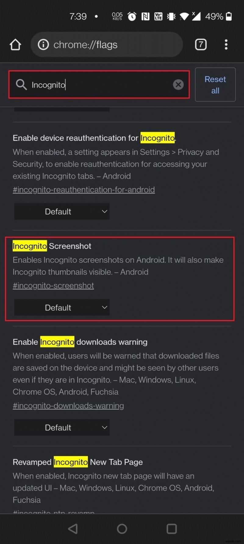 35 สุดยอด Google Chrome Flags สำหรับ Android