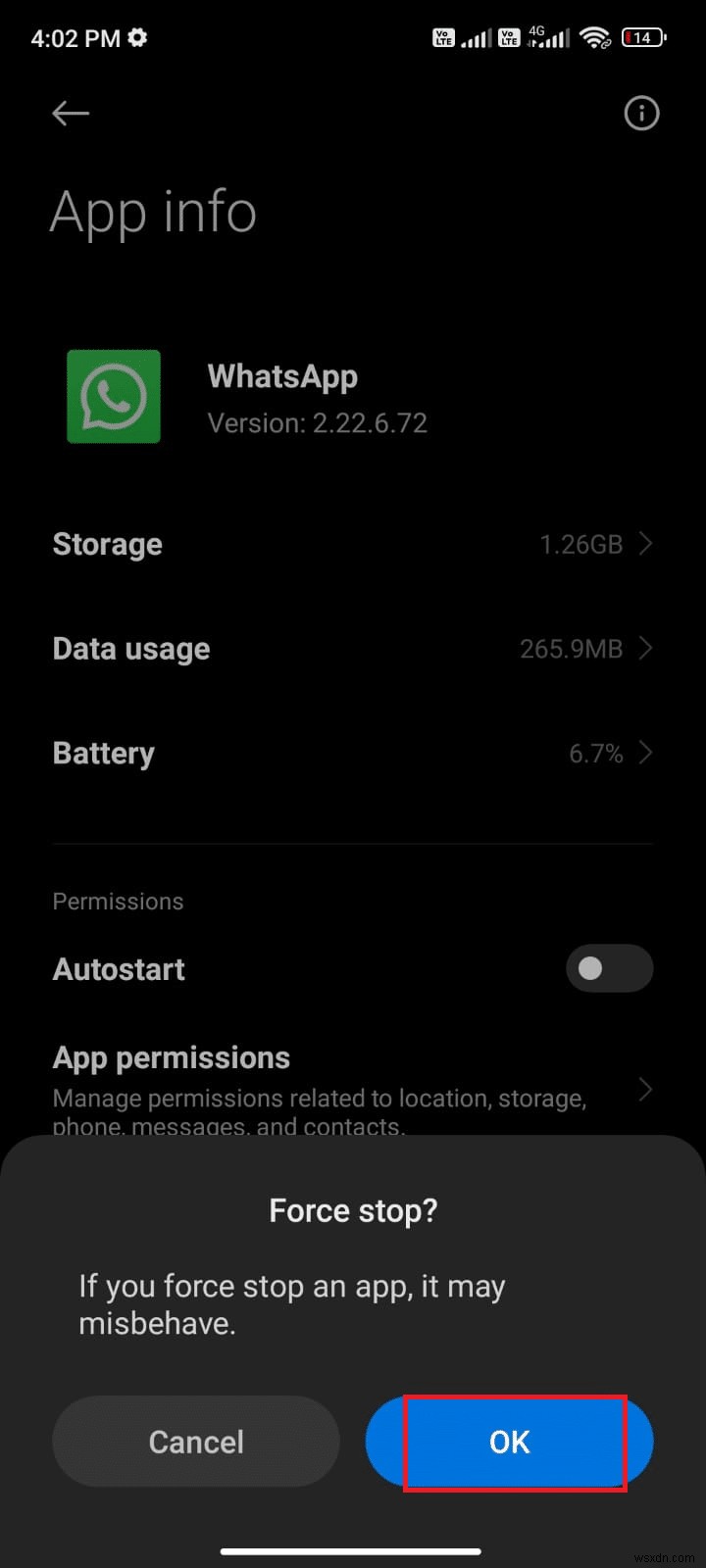 অ্যান্ড্রয়েডে শেষ দেখা না যাওয়া হোয়াটসঅ্যাপ ঠিক করুন