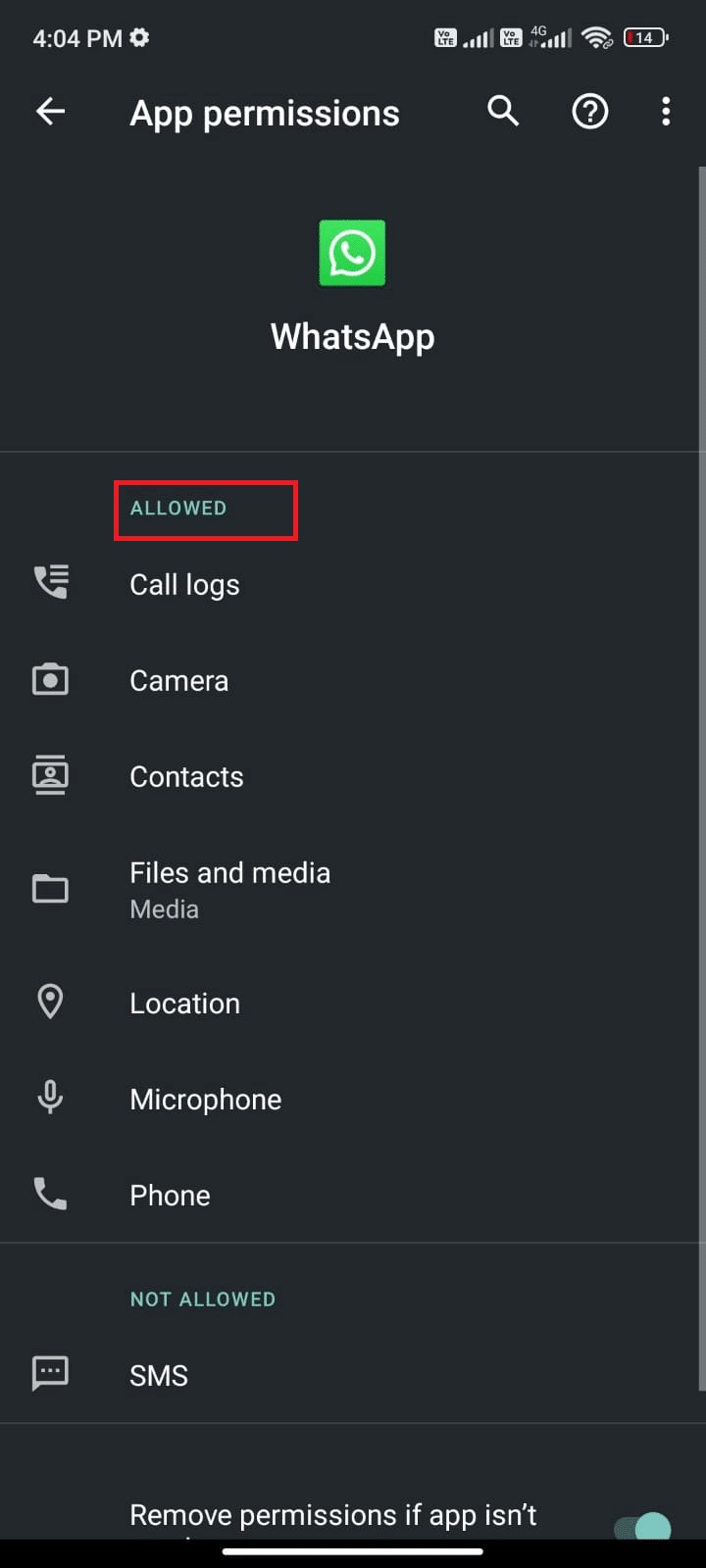 অ্যান্ড্রয়েডে শেষ দেখা না যাওয়া হোয়াটসঅ্যাপ ঠিক করুন