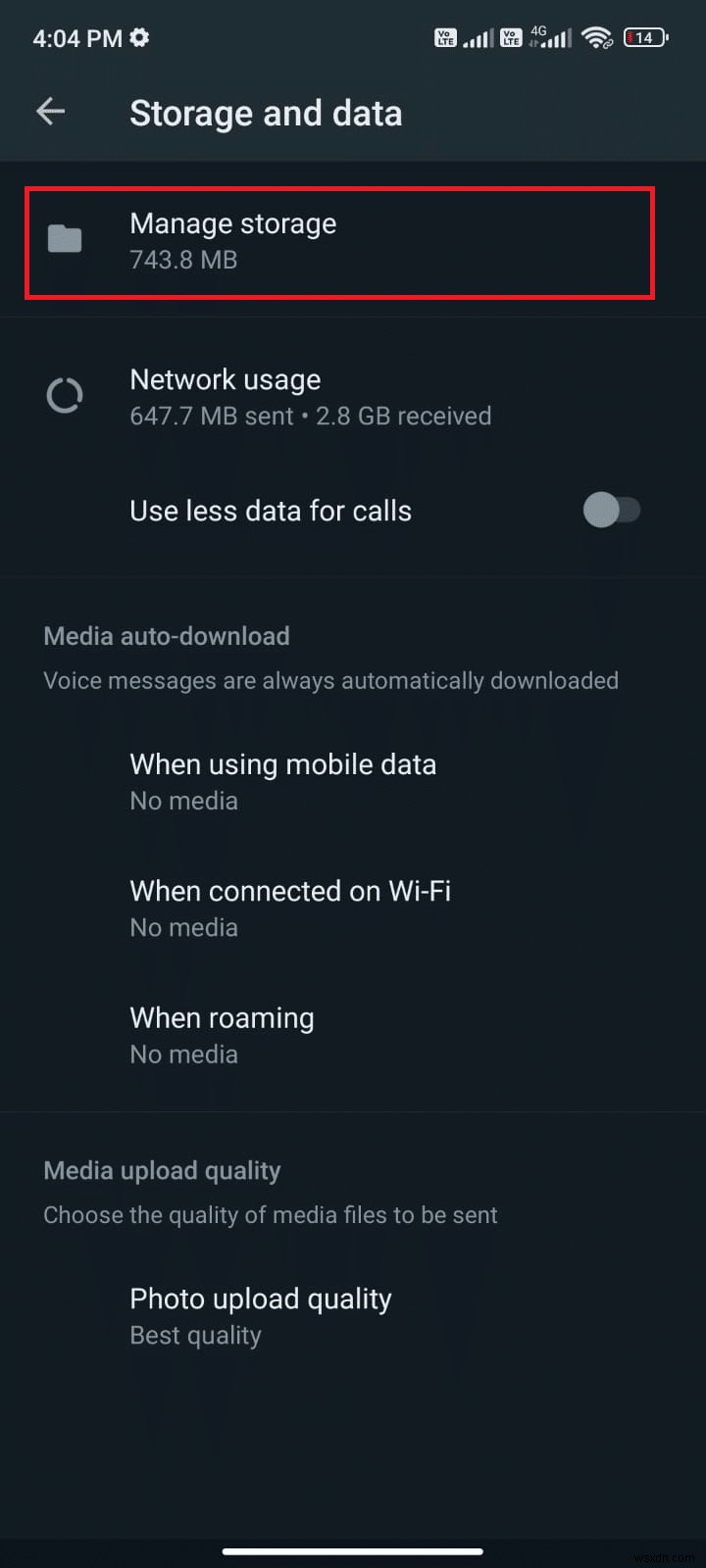 แก้ไขสถานะ WhatsApp ไม่แสดงบน Android