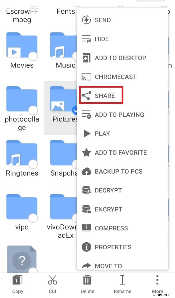 วิธีใช้ .estrongs บน Android