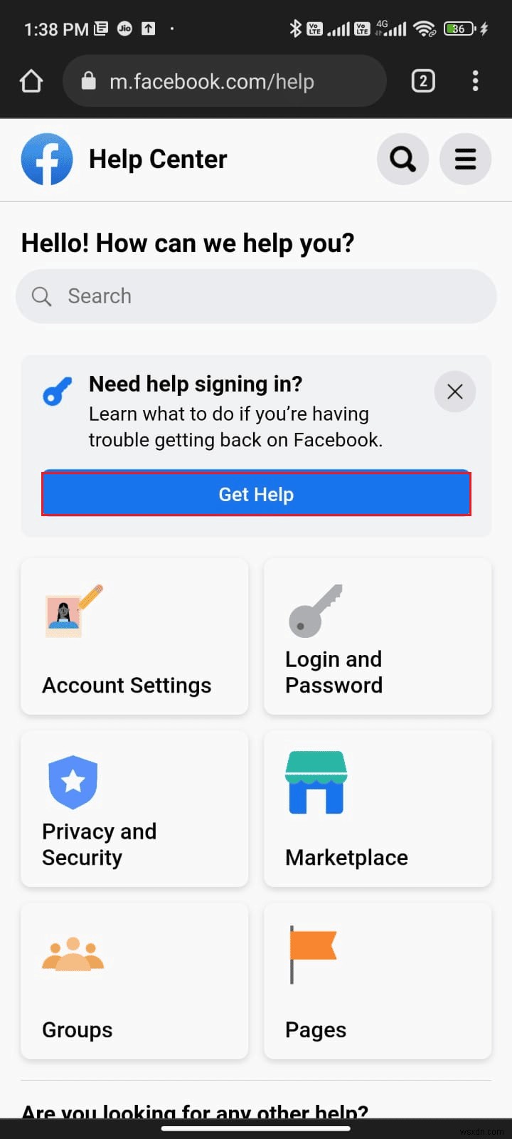แก้ไข Facebook ทำให้หยุดทำงานบน Android
