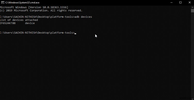 วิธีเลี่ยงผ่านข้อความที่ไม่ได้รับอนุญาตจากอุปกรณ์ ADB