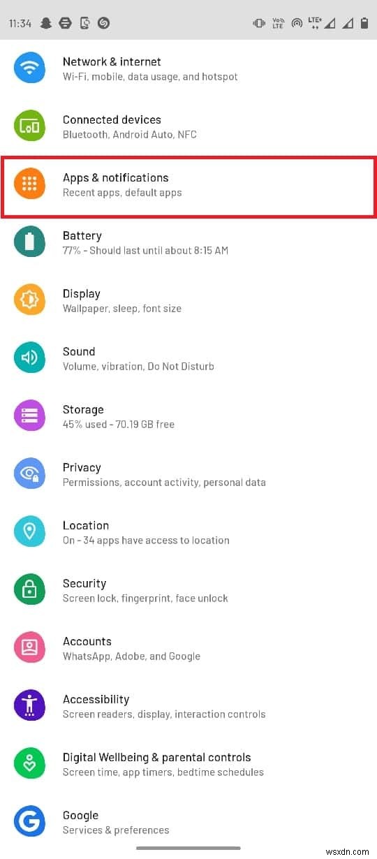 แก้ไขข้อผิดพลาด Wyze 07 บน Android 