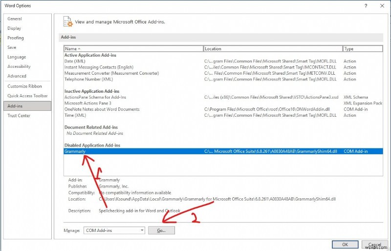 ตรวจการสะกดไม่ทำงานใน Word [แก้ไขบนพีซี Windows 10] 