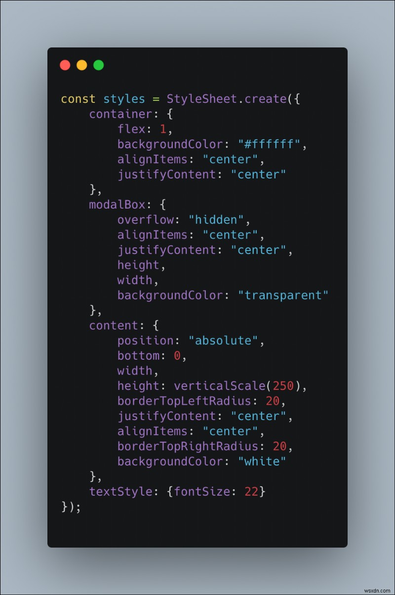 Tại sao tôi chuyển sang React Native để tạo trang tính dưới cùng siêu dễ dàng 