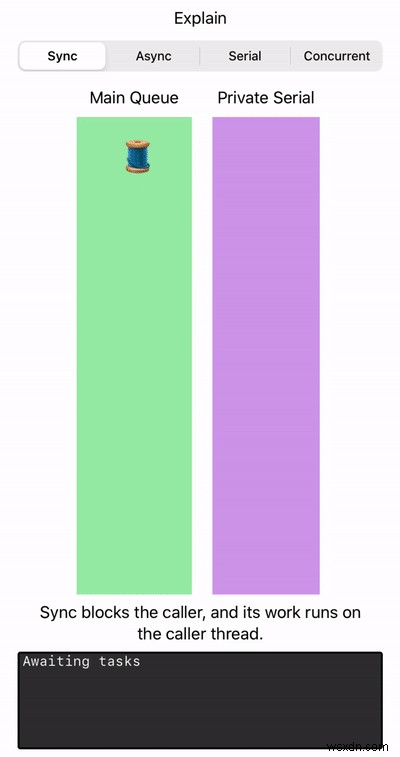 อธิบายการทำงานพร้อมกัน:วิธีสร้างแอป iOS แบบมัลติเธรด 