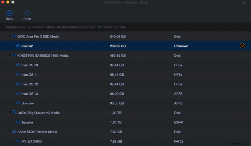 ซอฟต์แวร์กู้คืนการ์ด SD ที่ดีที่สุด 10 อันดับแรกสำหรับ Mac ในปี 2021 (อัปเดตสำหรับ macOS Big Sur)