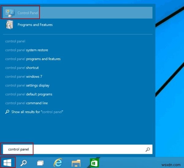 10 วิธีง่ายๆ ในการเปิดแผงควบคุมใน Windows 10
