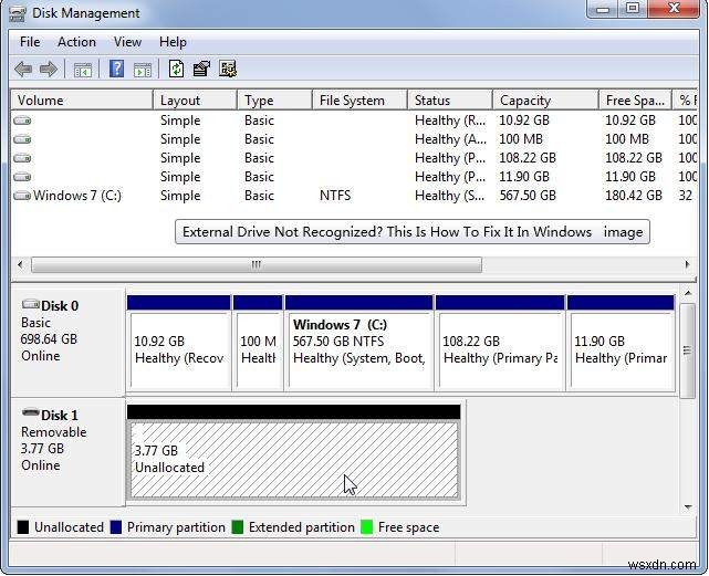 การแก้ไขด้วยตนเองสำหรับอุปกรณ์ USB ที่ไม่รู้จักข้อผิดพลาดใน Windows 8.1/8