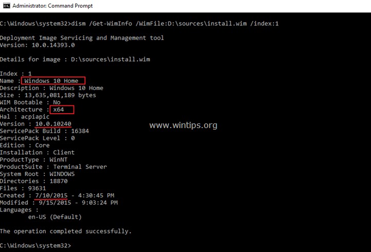 ISO, DVD या USB से Windows संस्करण, संस्करण और बिल्ड कैसे खोजें।