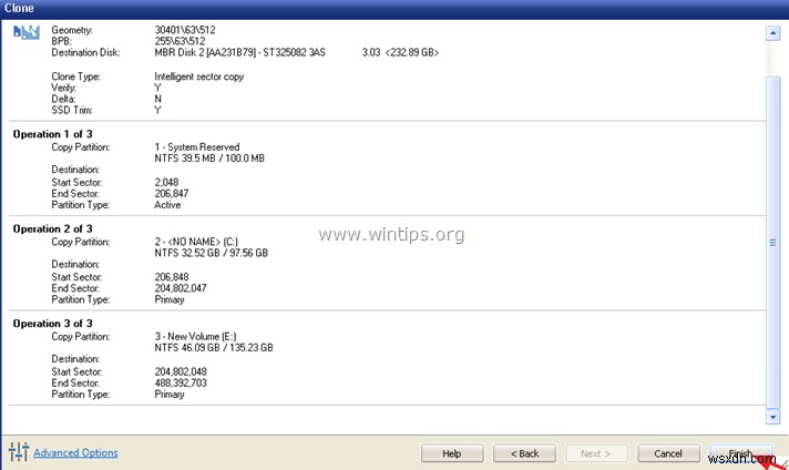 วิธีการโคลนดิสก์ด้วย Macrium Reflect (Windows 10/8/7)