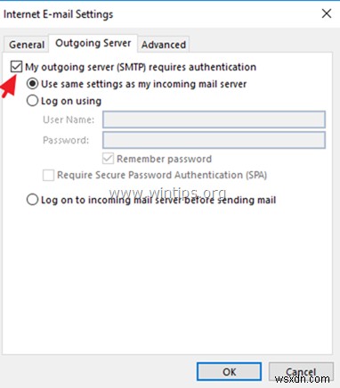 แก้ไข:การเข้าถึงรีเลย์ถูกปฏิเสธ 554 5.7.1 ข้อผิดพลาดใน Outlook (แก้ไขแล้ว)