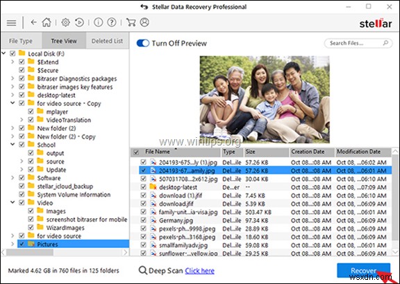 กู้คืนข้อมูลจากฮาร์ดดิสก์ RAW, ดิสก์ USB, การ์ด SD (วิธีการ)