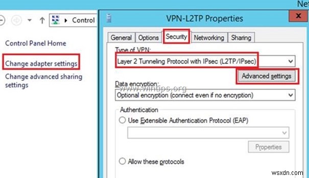 L2TP VPN सर्वर 2016 को प्रमाणीकरण के लिए कस्टम साझा कुंजी के साथ कैसे सेटअप करें।