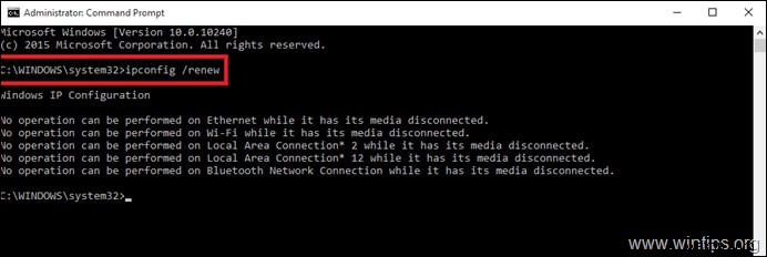 แก้ไข:WiFi ไม่มีการกำหนดค่า IP ที่ถูกต้อง