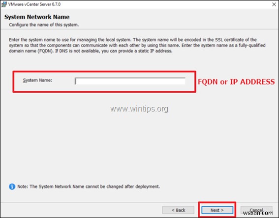 विंडोज़ पर vCenter सर्वर 6.7 कैसे स्थापित करें।