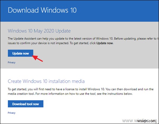 FIX:Windows 10 2004 अद्यतन स्थापित करने में विफल रहा (हल किया गया)