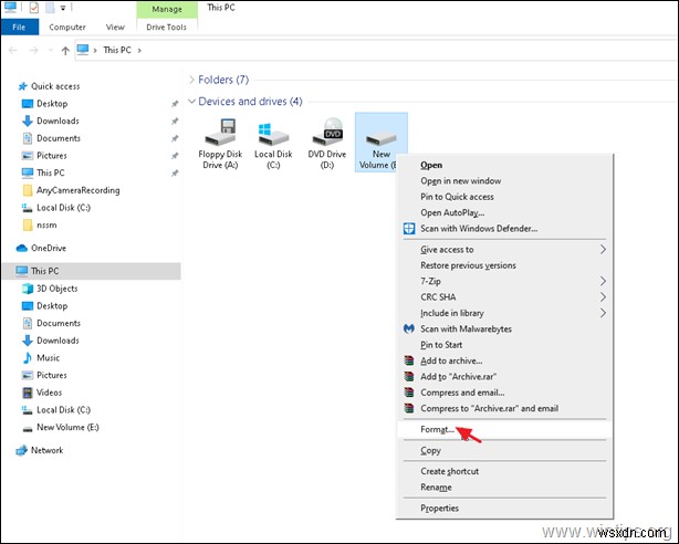 किसी ड्राइव या एसडी कार्ड को FAT32 में कैसे फॉर्मेट करें।