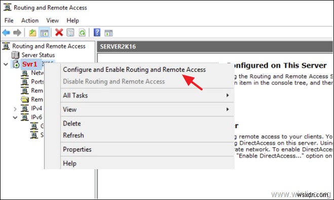 Windows Server 2016 (PPTP) पर VPN सर्वर कैसे सेटअप करें।
