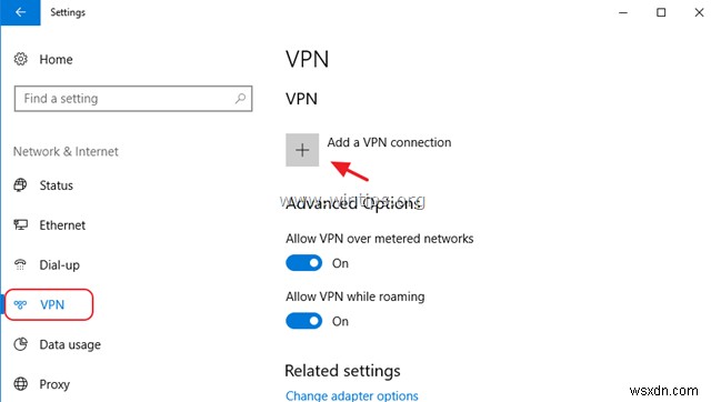 Windows Server 2016 (PPTP) पर VPN सर्वर कैसे सेटअप करें।