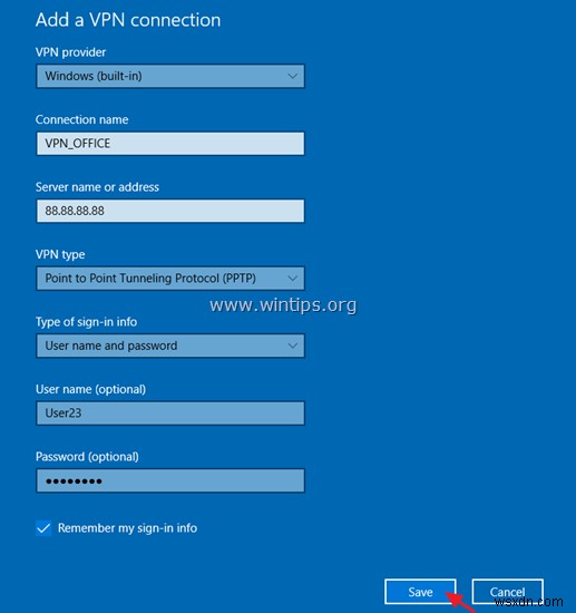 Windows Server 2016 (PPTP) पर VPN सर्वर कैसे सेटअप करें।