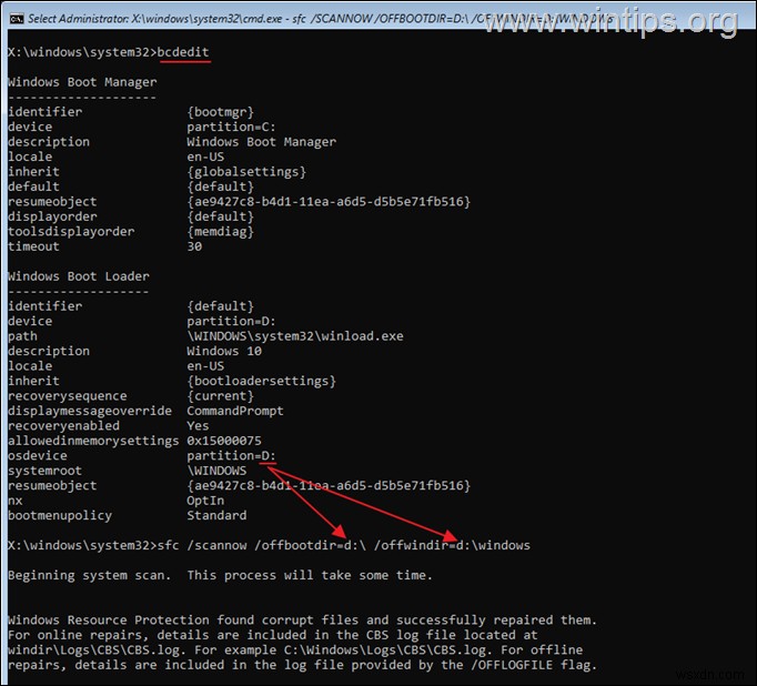 การแก้ไข:การป้องกันทรัพยากรของ Windows ไม่สามารถดำเนินการตามที่ร้องขอในคำสั่ง SFC /SCANNOW (แก้ไขแล้ว)