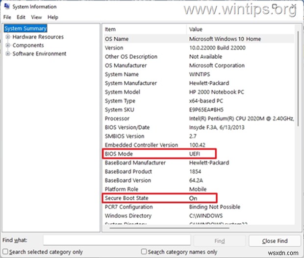 FIX:सुरक्षित बूट असमर्थित या अनुपलब्ध (समाधान)