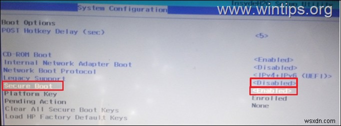 FIX:सुरक्षित बूट असमर्थित या अनुपलब्ध (समाधान)