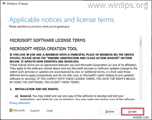 วิธีการดาวน์เกรด Windows 11 เป็น Windows 10 (ย้อนกลับ Windows 11 เป็น Windows 10)