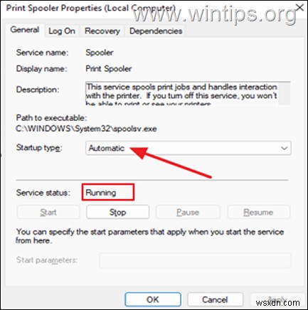 FIX:Windows 10/11 में प्रिंट स्पूलर सेवा नहीं चल रही है।