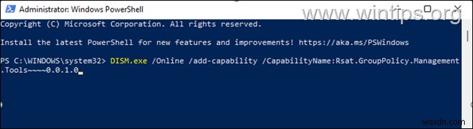 วิธีการติดตั้งคอนโซลการจัดการนโยบายกลุ่มใน Windows 10/11 