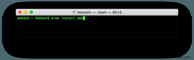 टर्मिनल से Mac OS X और Mac ऐप्स को कैसे अपडेट करें