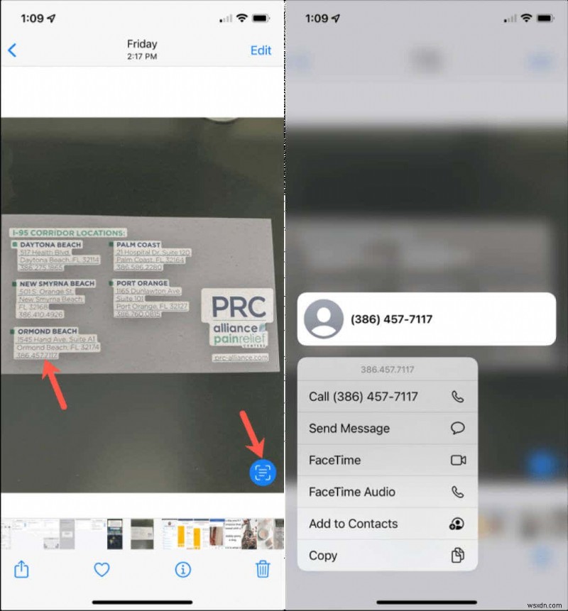 Văn bản trực tiếp trên iPhone, iPad và Mac