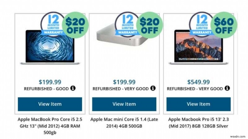 8 nơi tốt nhất để mua iPhone, iPad và MacBook đã tân trang lại