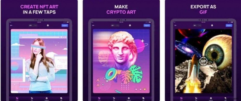 5 แอปสำหรับสร้าง NFT บน iPhone ของคุณและวิธีขาย